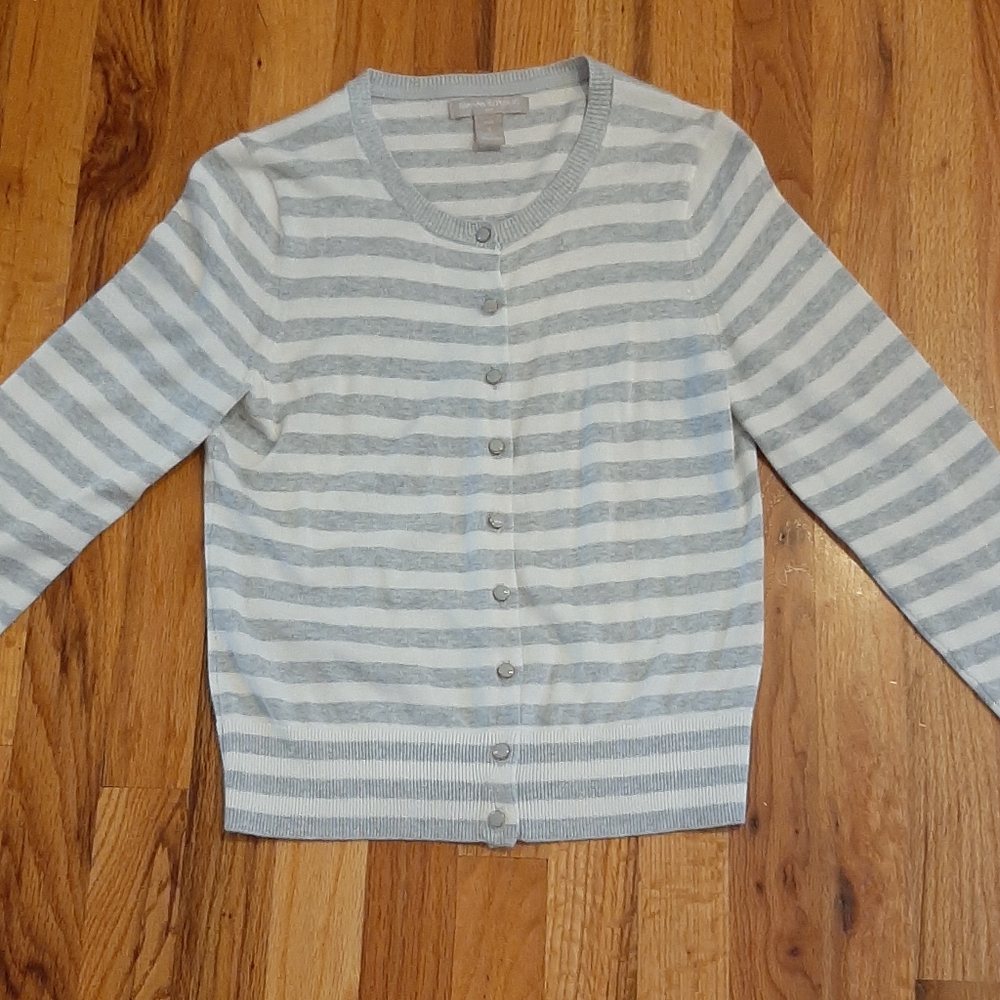 Banana Republic Striped Cardigan